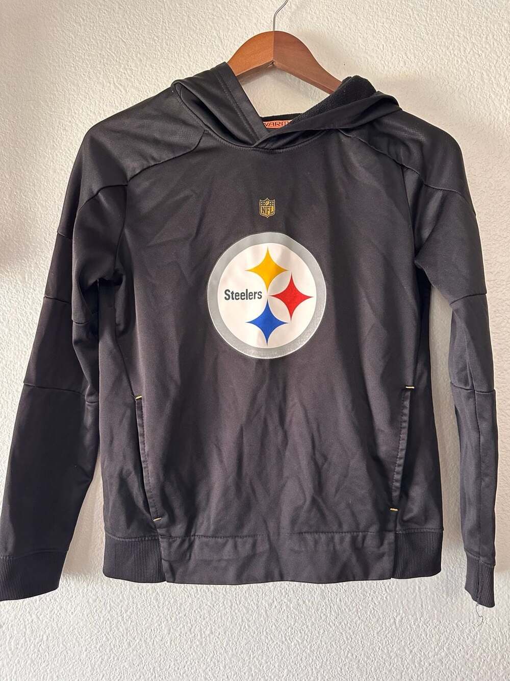 NFL Team Apparel Pittsburgh Steelers Hoodie Youth Size M 10-12